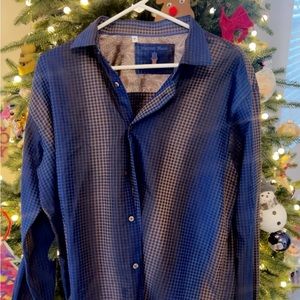 Visconti Black long sleeve button up